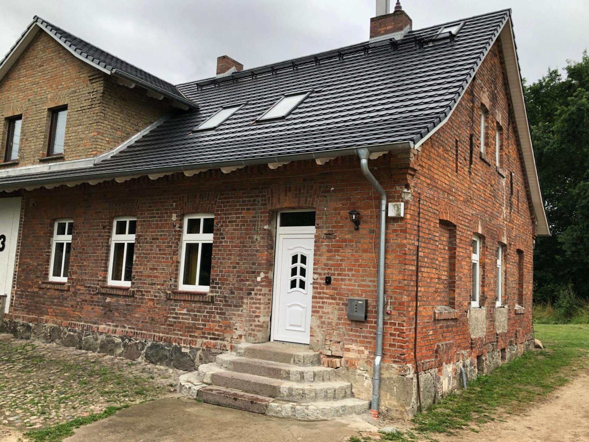 Ferienwohnung Am Rathsburgsee Gramzow Exterior foto